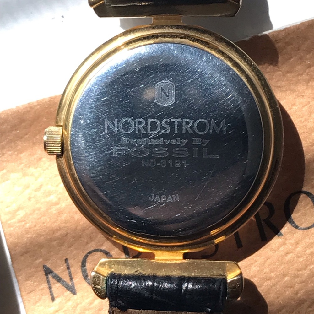 1992 RARE NORDSTROM FOSSIL WATCH ND-3121 - Picture 6 of 6